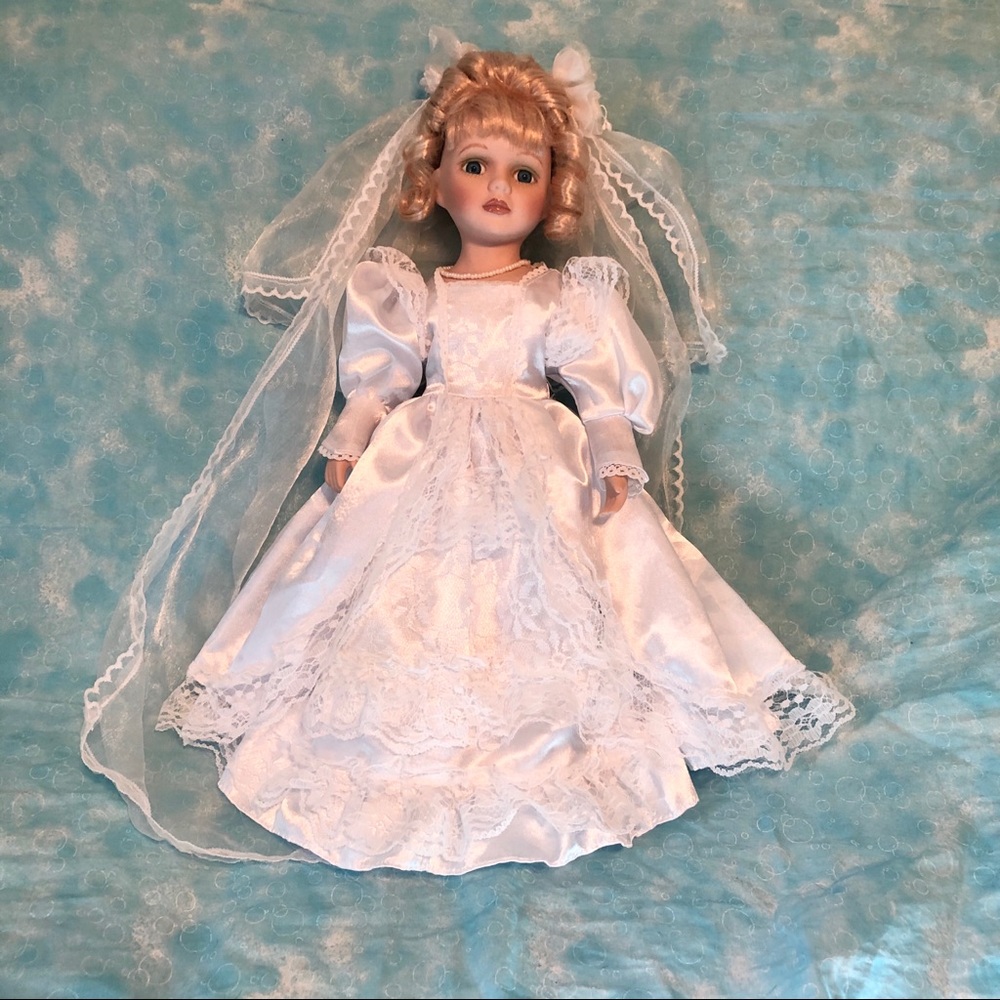 J.Misa limited edition porcelain bride doll